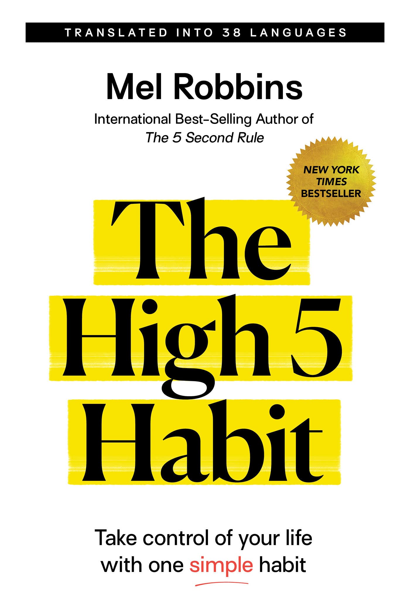 The High 5 Habit: Take Control of Your Life with One Simple Habit - TX Corrections Bookstore