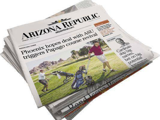 The Arizona Republic 7 Day Delivery For 4 Weeks - TX Corrections Bookstore