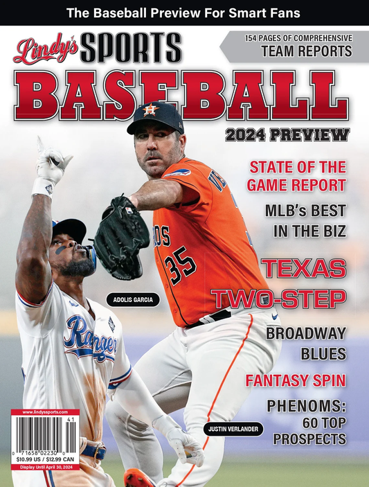 2024 Lindy's Baseball Preview - COVER'S VARY - TX Corrections Bookstore