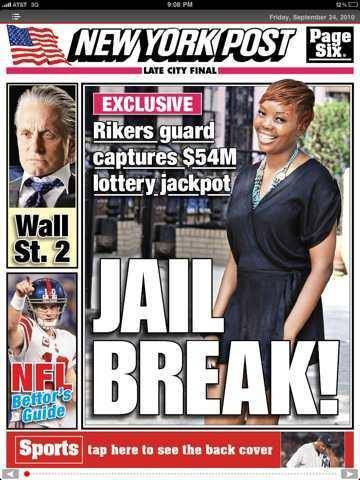 New York Post Sunday Only Delivery For 13 Weeks - TX Corrections Bookstore 